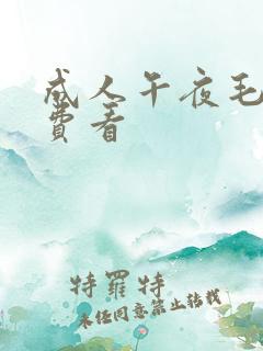 成人午夜毛片免费看