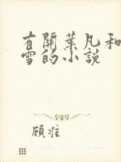 有关叶凡和唐若雪的小说