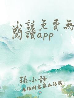 小说免费无广告阅读app