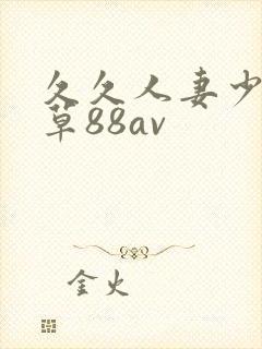 久久人妻少妇嫩草88av