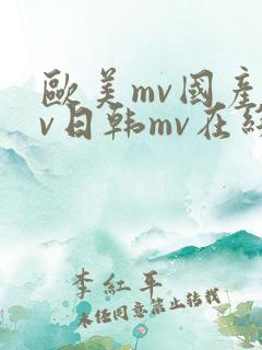 欧美mv国产mv日韩mv在线观看