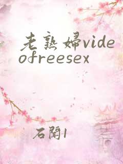 老熟妇videofreesex