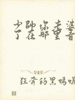 少帅你老婆又跑了在哪里看