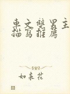 车文双男主详细描写推荐