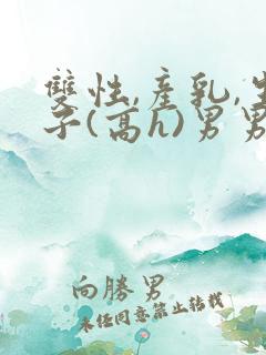 双性,产乳,生子(高h)男男