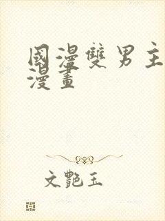 国漫双男主生子漫画