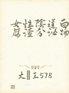 女性阴道白色豆腐渣分泌物