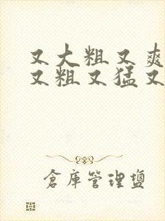 又大粗又爽国产又粗又猛又,爽又黄的视频