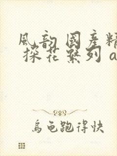 风韵 国产精品 探花系列 av
