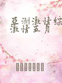 亚洲激情综合网激情五月