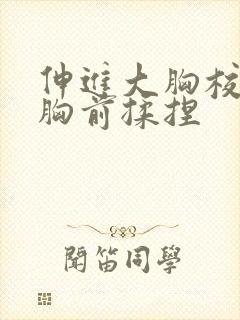 伸进大胸校花的胸前揉捏