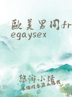 欧美男同freegaysex