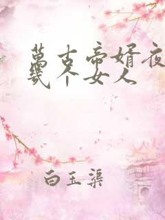 万古帝婿夜玄有几个女人