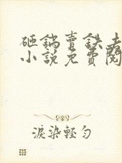 砸锅卖铁去上学小说免费阅读完整版