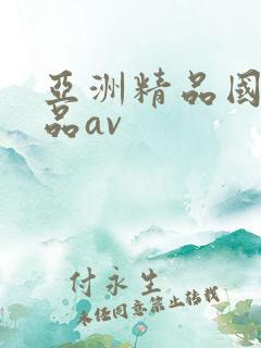 亚洲精品国产精品av