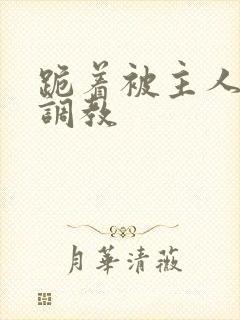 跪着被主人惩罚调教