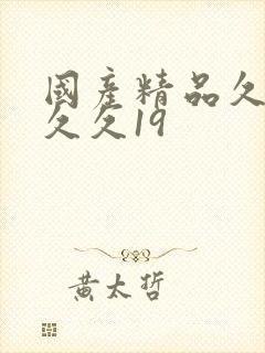 国产精品久久久久久19