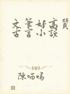 文笔好高质量的古言小说