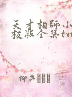 天才相师小说精校版全集txt