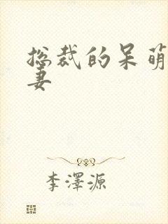 总裁的呆萌小甜妻