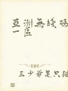 亚洲无线码在线一区