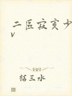 二区寂寞少妇av