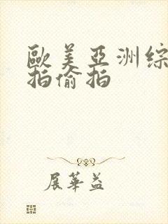 欧美亚洲综合自拍偷拍