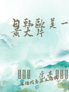 日韩欧美一级特黄大片