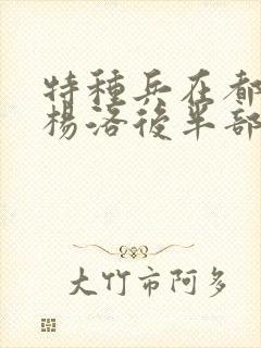 特种兵在都市之杨洛后半部