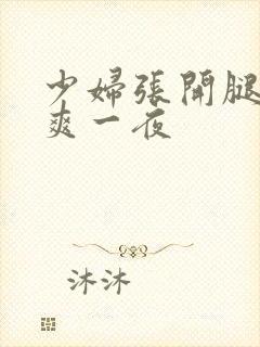 少妇张开腿让我爽一夜