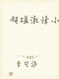 超碰激情小说