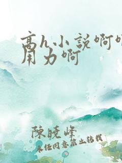 高h小说啊啊啊用力啊