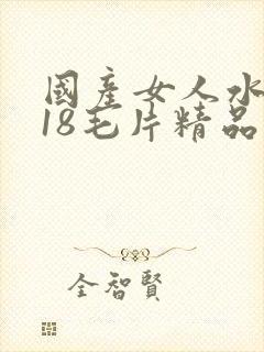 国产女人水真多18毛片精品