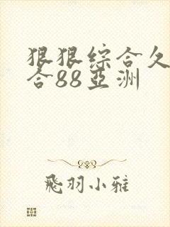狠狠综合久久综合88亚洲