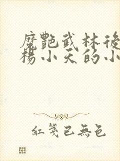 魔艳武林后宫传杨小天的小说