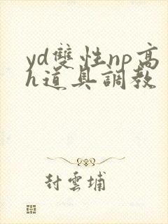 yd双性np高h道具调教