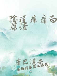 阴道痒痛白带豆腐渣