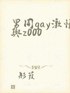 男同gay激情与z000