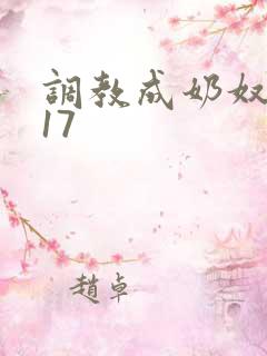 调教成奶奴1～17