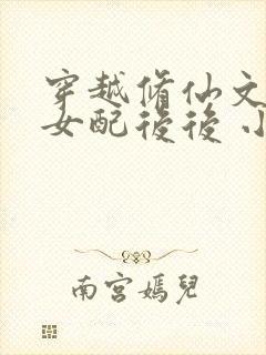 穿越修仙文炮灰女配后后 小说