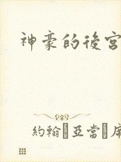 神豪的后宫小说