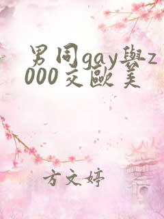 男同gay与z000交欧美