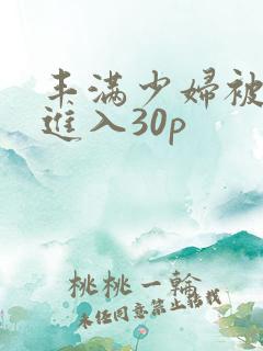 丰满少妇被猛烈进入30p