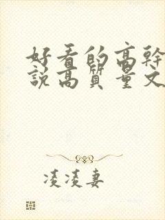 好看的高干文小说高质量文笔好