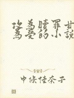 攻为赎罪甘愿成为受的小说