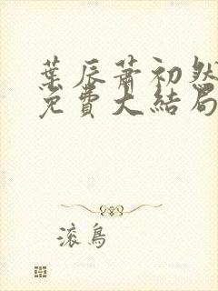 叶辰萧初然最新免费大结局