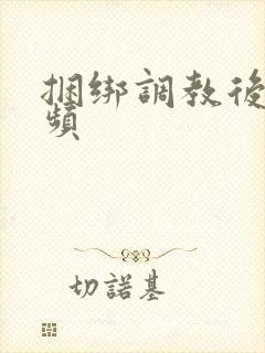 捆绑调教后入视频