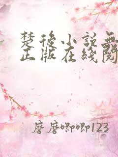 楚后小说无删减正版在线阅读