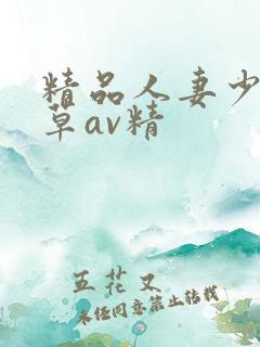 精品人妻少妇嫩草av精