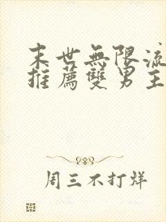 末世无限流小说推荐双男主